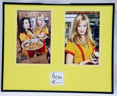 Beth Behrs Signed Framed 16x20 Photo Set 2 Broke Girls