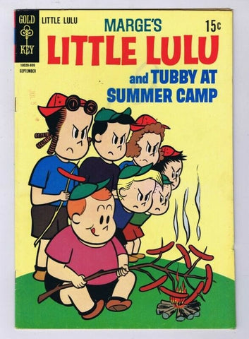 Marge's Little Lulu Summer Camp #192 ORIGINAL Vintage 1969 Gold Key Comics 