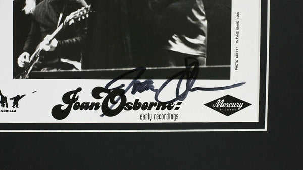 Joan Osborne Signed Framed 16x20 Relish CD & Photo Display