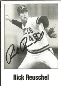 Rick Reuschel Signed 5x7 Photo Pirates 3x All Star