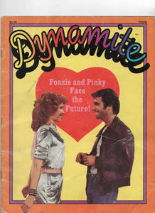 Dynamite Magazine #32 VINTAGE 1977 Henry Winkler Fonzie Happy Days