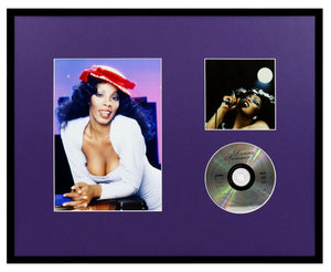 Donna Summer 16x20 Framed Anthology CD & Photo Display