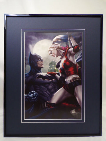 Batman Rebirth #1 Harley Quinn Framed 16x20 Poster Display DC Comics Artgerm GGA