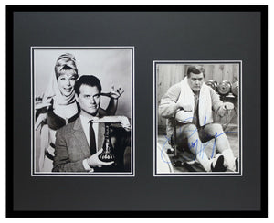 Larry Hagman Signed Framed 16x20 Photo Display JSA I Dream of Jeannie