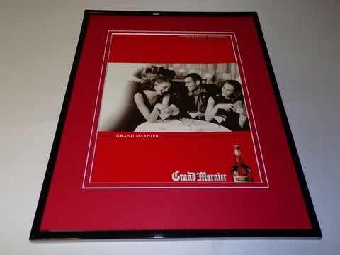 1999 Grand Marnier Liqueur Framed 11x14 ORIGINAL Advertisement