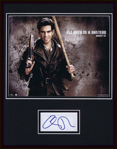 Eli Roth Signed Framed 11x14 Photo Display Inglorious Basterds 