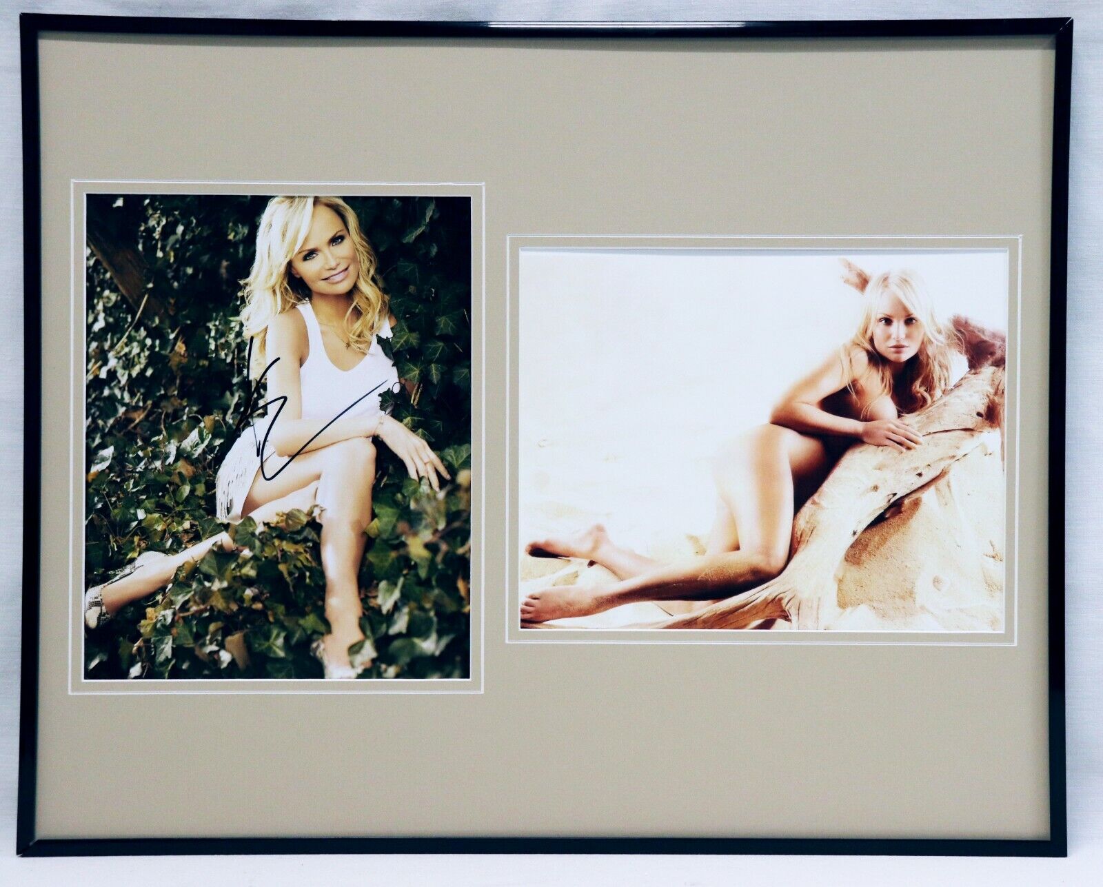 Kristin Chenoweth Signed Framed 16x20 Photo Set AW Wicked