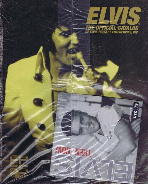 2002 Elvis Presley Then & Now Official Graceland 25th Anniversary Magazine + CD