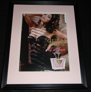 Eva Mendes 2015 Guess Seductive 11x14 Framed ORIGINAL Advertisement