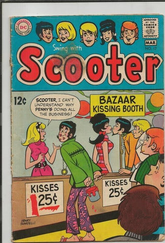 Swing with Scooter #17 ORIGINAL Vintage 1969 DC Comics