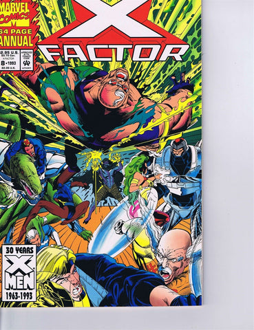 X Factor Annual #8 ORIGINAL Vintage 1993 Marvel Comics 