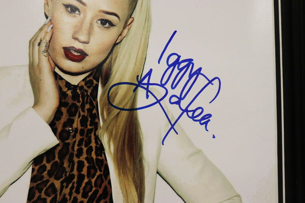 Iggy Azalea Signed Framed 18x24 Photo Poster Display JSA