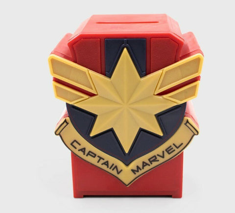 NEW Culturefly Captain Marvel Coin Bank