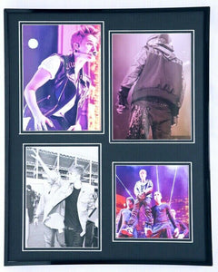 Justin Bieber Framed 16x20 Concert Photo Collage