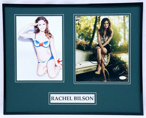 Rachel Bilson Signed Framed 16x20 Bikini Photo Display JSA The OC