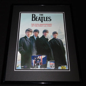 The Beatles 50th Anniversary of US Visit 11x14 Framed 2014 Advertisement 