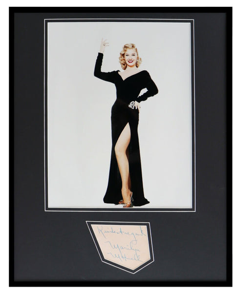 Marilyn Maxwell Signed Framed 16x20 Photo Display The Lemon Drop Kid 