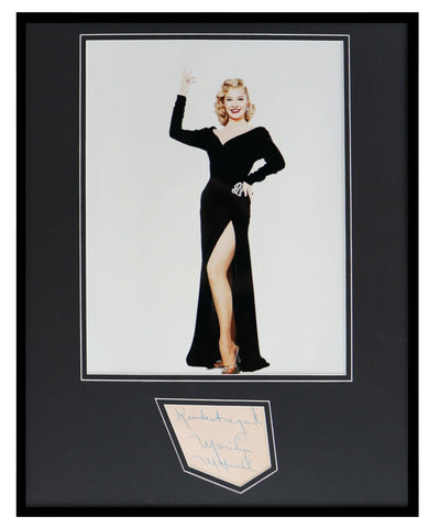 Marilyn Maxwell Signed Framed 16x20 Photo Display The Lemon Drop Kid 