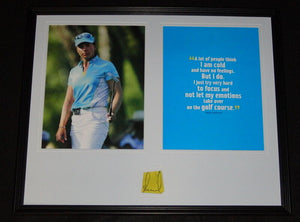 Annika Sorenstam Signed Framed 16x20 Photo Set 