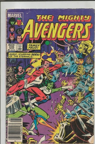 Avengers #246 ORIGINAL Vintage 1984 Marvel Comics 1st Maria Rambeau