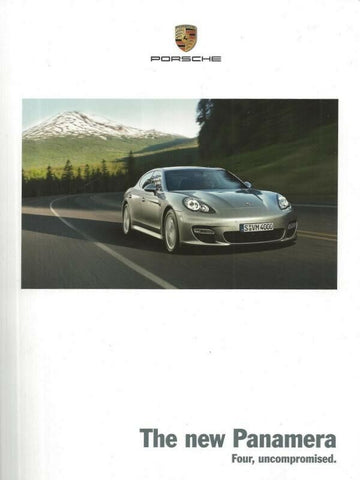 ORIGINAL Vintage 2009 Porsche Panamera Sales Brochure Book