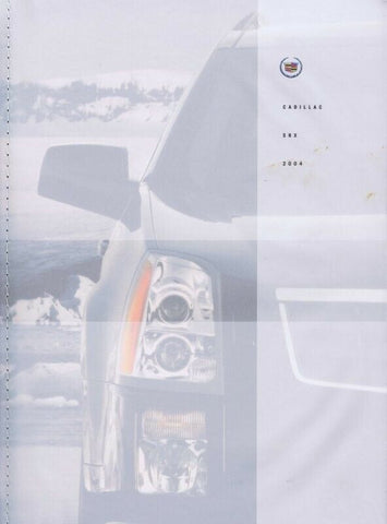 ORIGINAL Vintage 2004 Cadillac SRX Brochure Sales Book