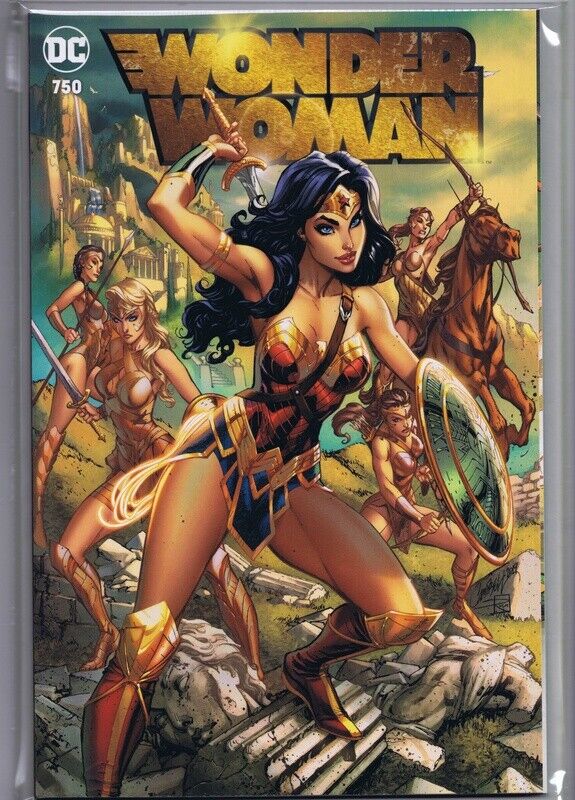 Wonder Woman #750 A Variant J Scott Campbell JSC SEALED GGA 