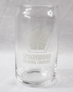 VINTAGE Spoonwood Brewing Co Beer Glass