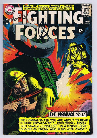 Our Fighting Forces #94 ORIGINAL Vintage 1965 DC Comics 