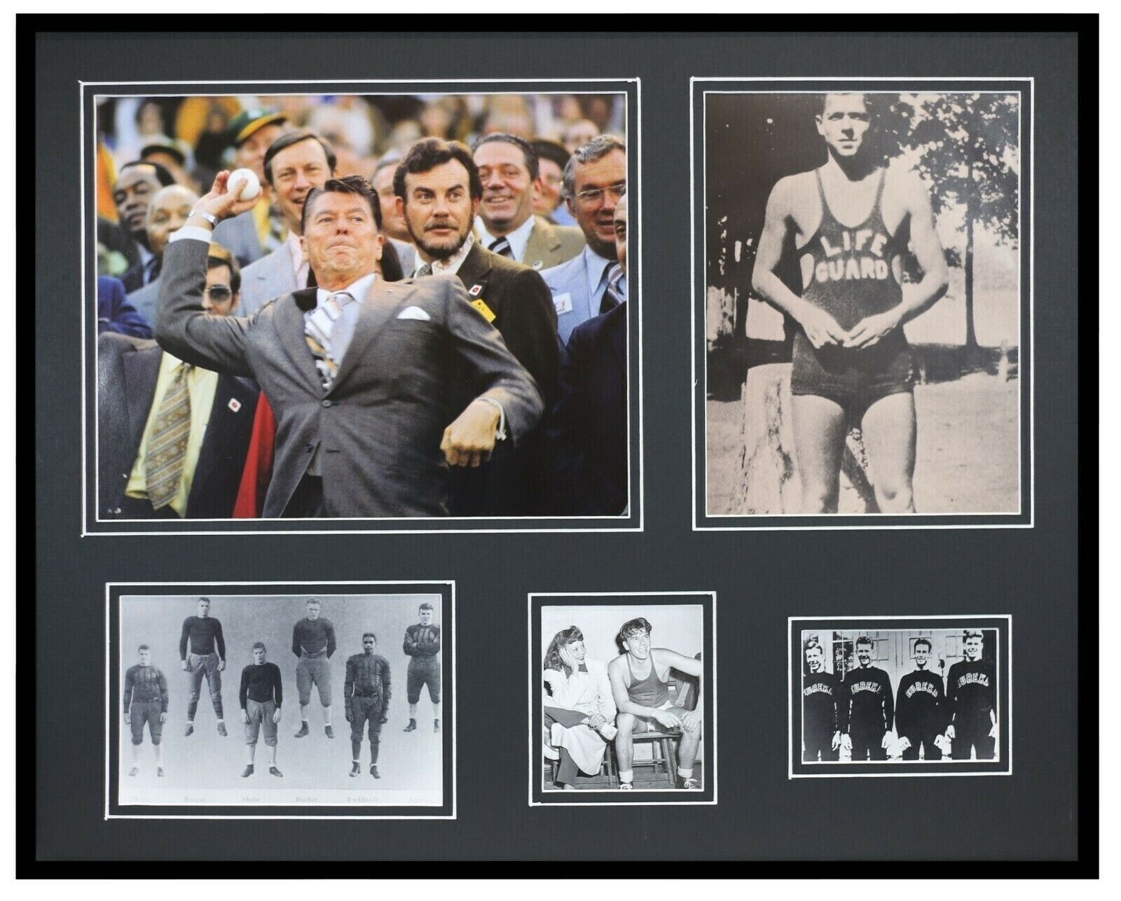 Ronald Reagan Framed 16x20 Sports Photo Collage