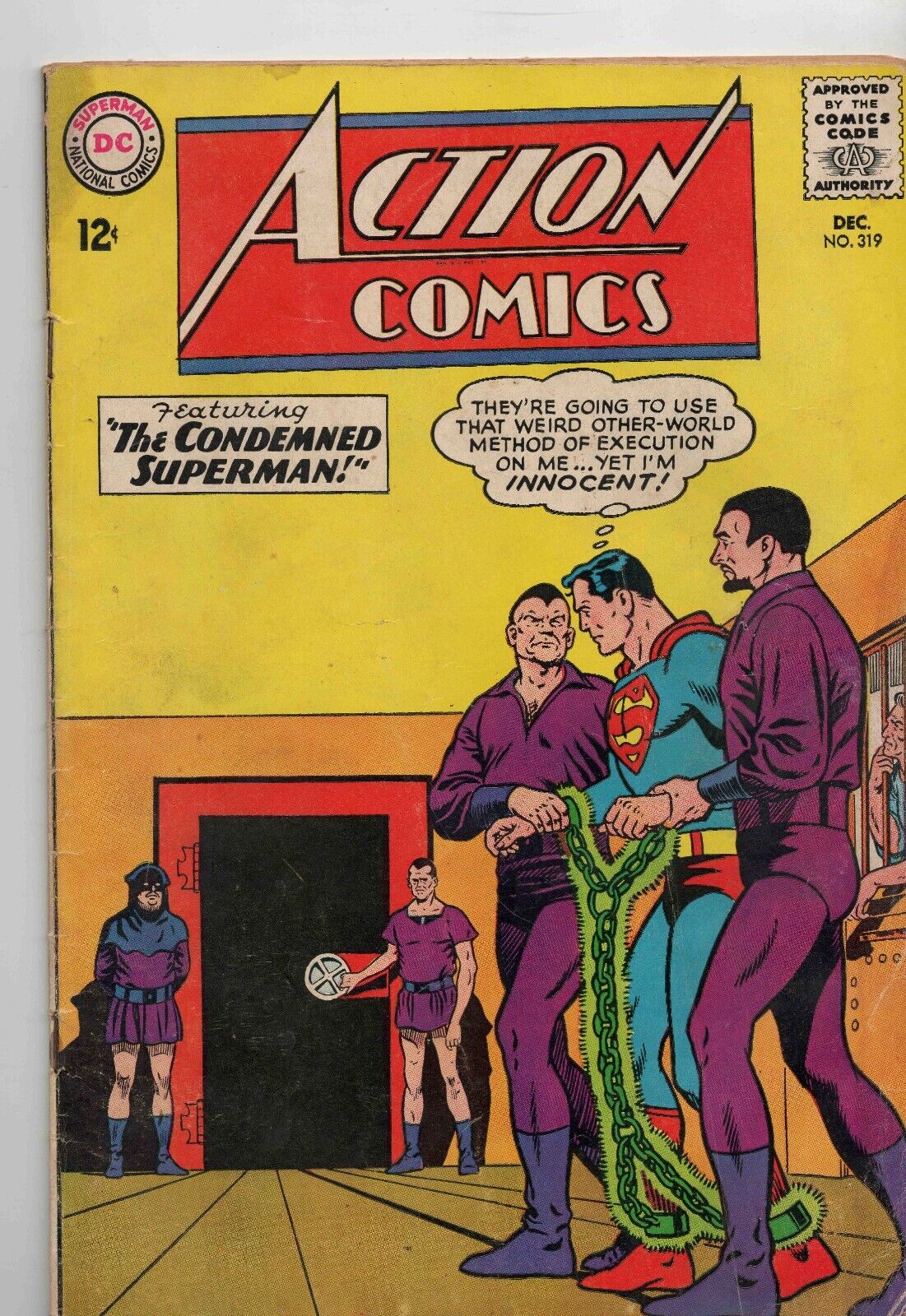 Action Comics #319 VINTAGE 1964 DC Comics Superman