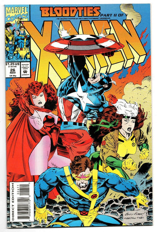 X-Men #26 VINTAGE 1993 Marvel Comics Scarlet Witch Rogue