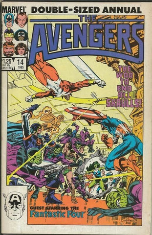 Avengers Annual #14 ORIGINAL Vintage 1985 Marvel Comics