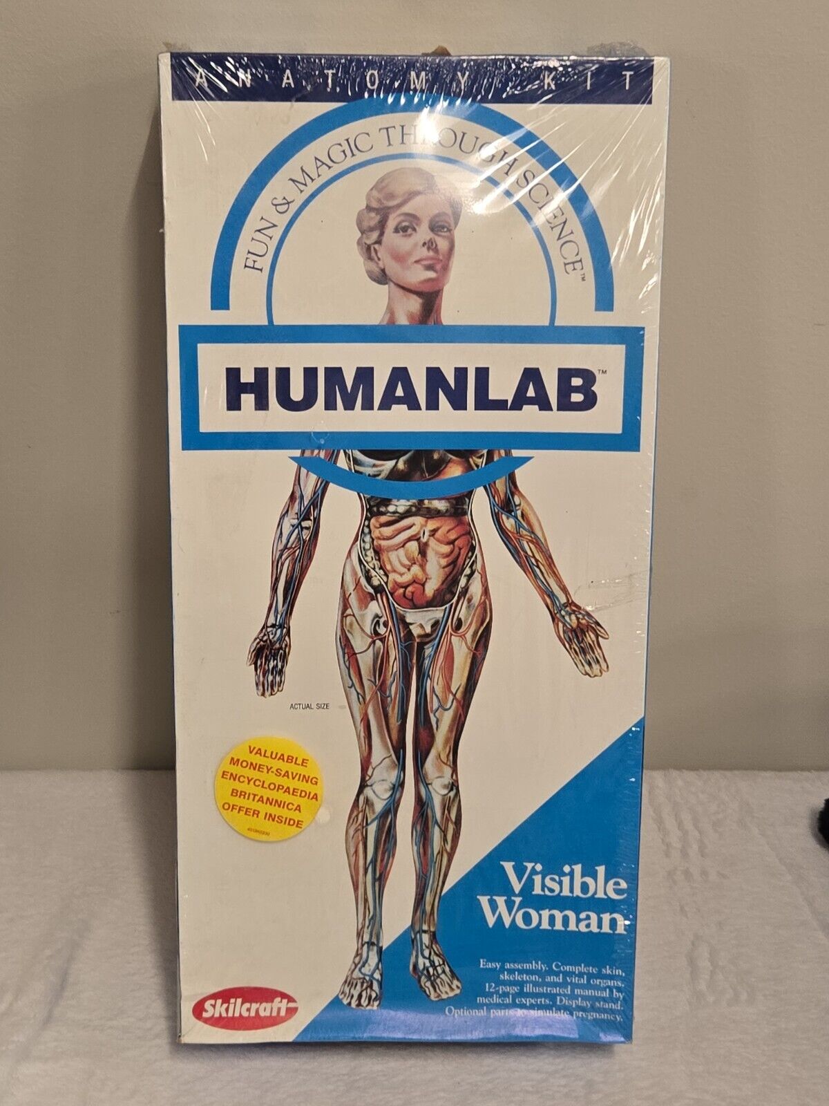 SEALED Skillcraft Human Lab Visible Woman Figure