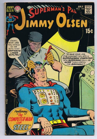 Superman's Pal Jimmy Olsen #130 ORIGINAL Vintage 1970 Comics  