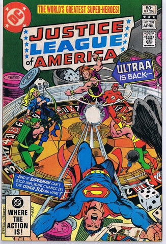 Justice League of America #201 ORIGINAL Vintage 1982 DC Comics Batman Superman