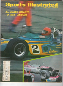 June 8 1970 Sports Illustrated Magazine Al Unser Indy 500