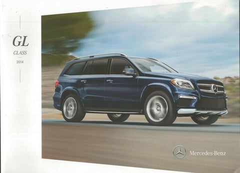 ORIGINAL Vintage 2014 Mercedes GL Class Sales Brochure Book 