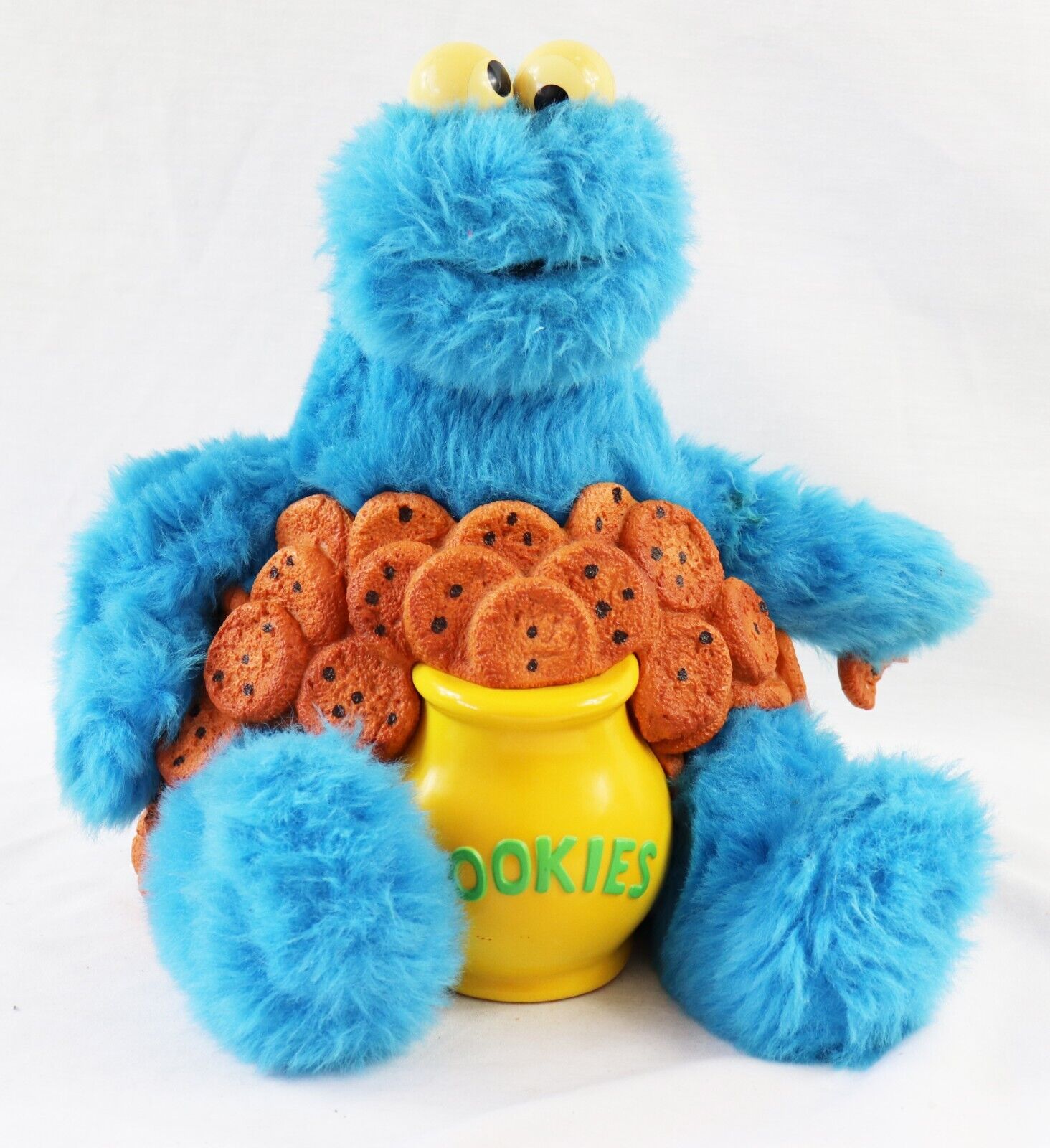 VINTAGE 1987 Ideal Cookie Monster Talking Plush Sesame Street