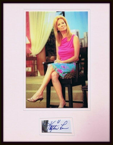 Kathie Lee Gifford Signed Framed 11x14 Photo Display 