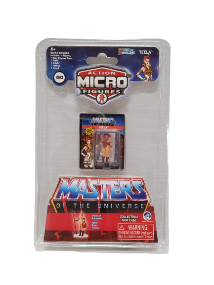 NEW SEALED World's Smallest Micro Action Figure Masters of the Universe Teela