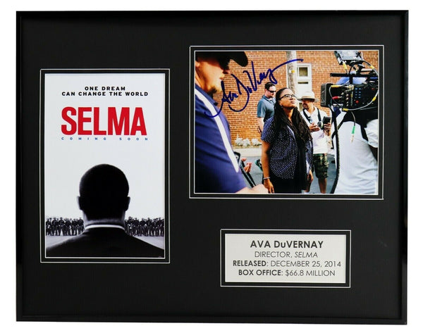 Ava Duvernay Signed Framed 16x20 Photo Set AW Selma Director