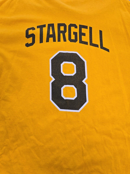 VINTAGE Delta Pittsburgh Pirates Willie Stargell Jersey T-shirt XL