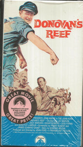 Donovan's Reef VINTAGE VHS Cassette John Wayne Lee Marvin