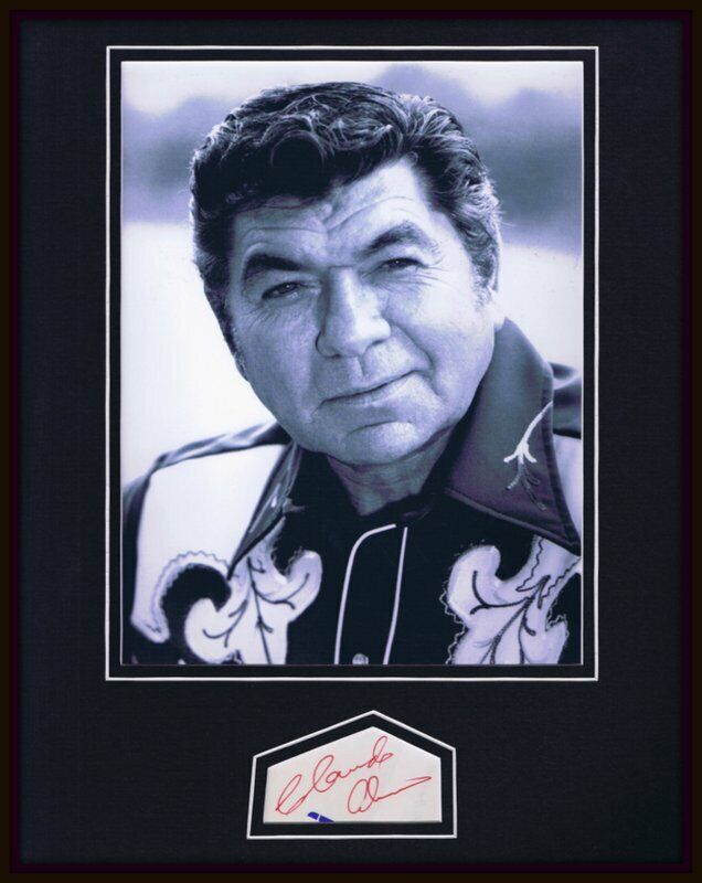 Claude Akins Signed Framed 11x14 Photo Display BJ & the Bear Sheriff Lobo 