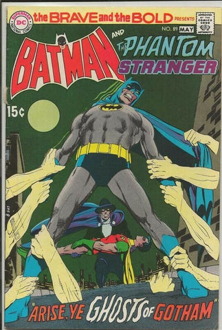 Brave and Bold #89 ORIGINAL Vintage 1970 DC Comics Batman Phantom Stranger