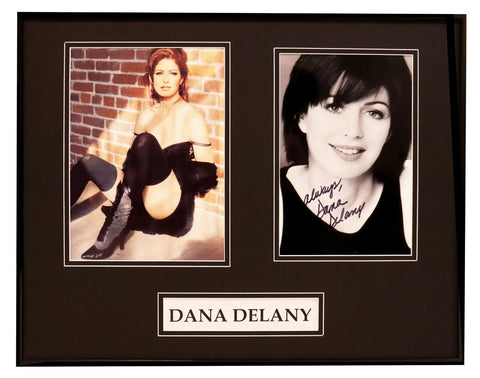 Dana Delany Signed Framed 16x20 Stockings Photo Set China Beach Body of Proof