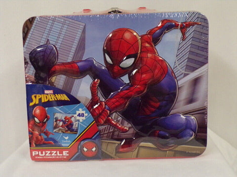 NEW SEALED Marvel Spider-Man Lunch Box & Puzzle Set Spider-Gwen