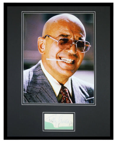 Telly Savalas Signed Framed 16x20 Photo Display Kojak