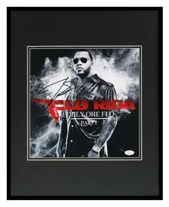 Flo Rida Signed Framed 16x20 Photo Poster Display JSA Only One Flo